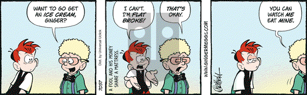 Ginger Meggs - Thursday October 13, 2016 Comic Strip