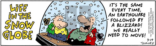 Frank and Ernest - Saturday March 19, 2005 Comic Strip