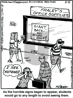 Close to Home - Tuesday August 12, 2008 Comic Strip