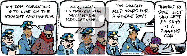 JumpStart on Tuesday January 1, 2019 Comic Strip