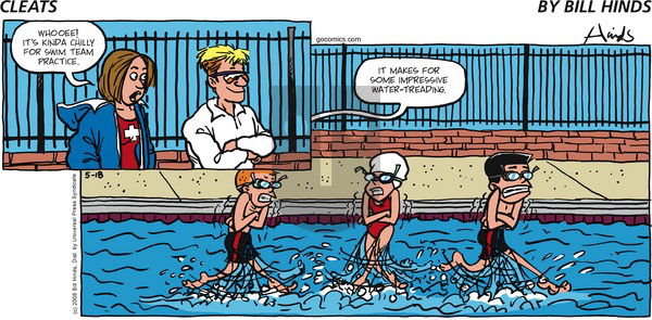 Cleats on Sunday May 18, 2008 Comic Strip