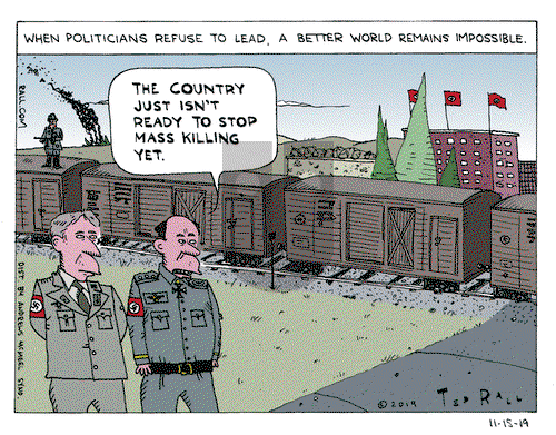Ted Rall on Friday November 15, 2019 Comic Strip