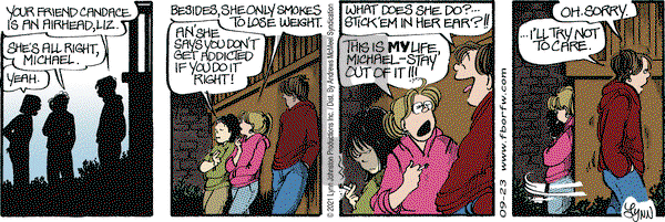 For Better or For Worse - Thursday September 23, 2021 Comic Strip