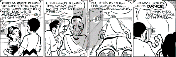 Maintaining on Friday February 1, 2008 Comic Strip