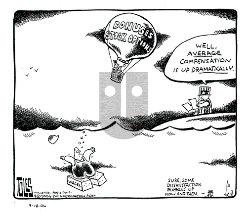 Tom Toles on Monday September 18, 2006 Comic Strip