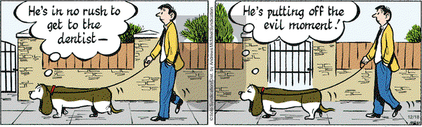 Fred Basset on Friday December 18, 2020 Comic Strip