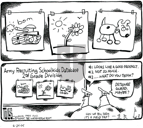 Tom Toles on Friday June 24, 2005 Comic Strip