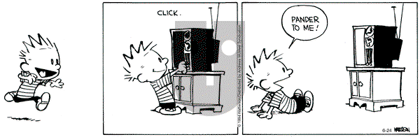 Calvin and Hobbes - Monday June 24, 2024 Comic Strip