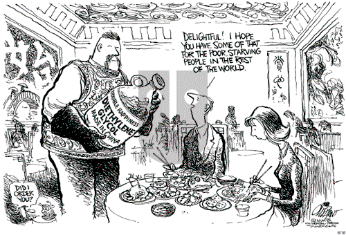 Pat Oliphant on Monday June 18, 2007 Comic Strip