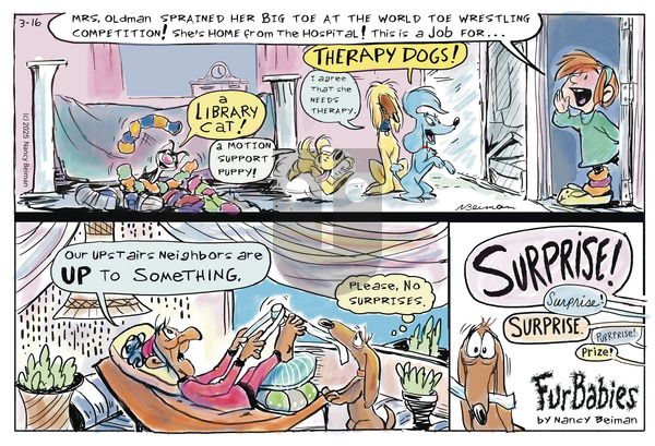 FurBabies on Sunday March 16, 2025 Comic Strip