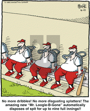 In the Bleachers on Thursday June 10, 1999 Comic Strip