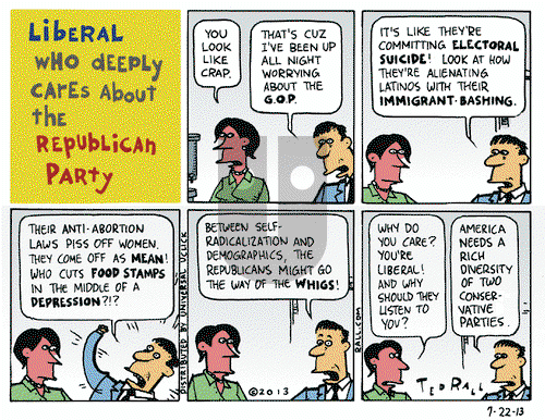Ted Rall on Monday July 22, 2013 Comic Strip