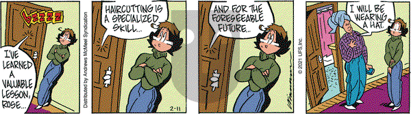 Rose is Rose on Thursday February 11, 2021 Comic Strip