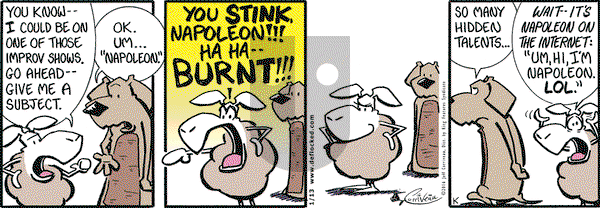 DeFlocked on Wednesday January 13, 2016 Comic Strip