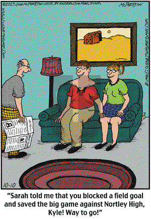 Close to Home on Tuesday October 10, 2023 Comic Strip