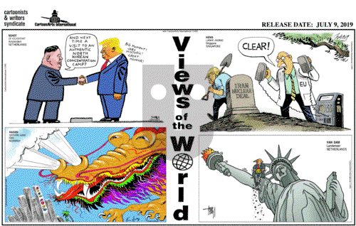 Views of the World on Tuesday July 9, 2019 Comic Strip