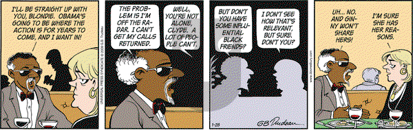 Doonesbury on Wednesday January 28, 2009 Comic Strip