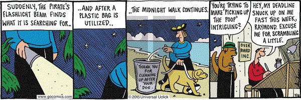 Overboard on Monday September 28, 2015 Comic Strip