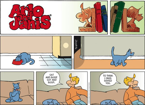 Arlo and Janis - Sunday August 11, 2024 Comic Strip