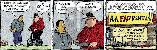 Cleats on Friday March 12, 2004 Comic Strip