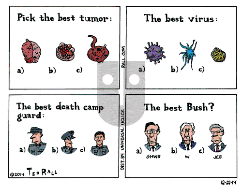 Ted Rall on Monday December 22, 2014 Comic Strip