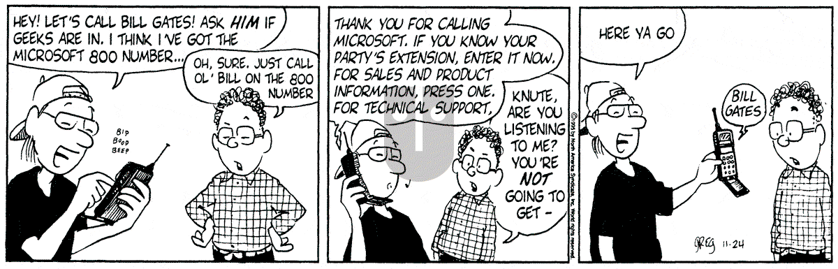 Luann - Friday November 24, 1995 Comic Strip