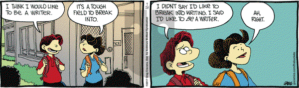 The Buckets on Friday April 28, 2017 Comic Strip
