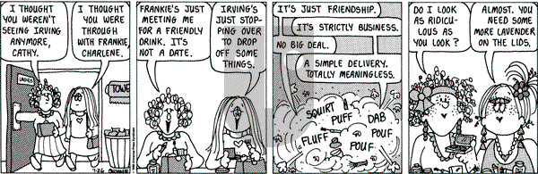 Cathy Classics on Tuesday July 26, 1988 Comic Strip