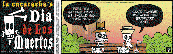 La Cucaracha on Saturday November 2, 2019 Comic Strip
