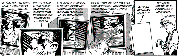 Doonesbury on Thursday July 30, 1987 Comic Strip