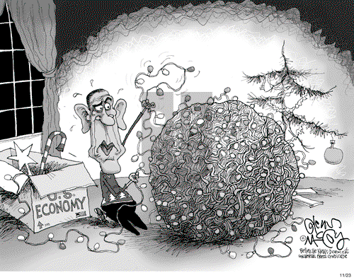 Glenn McCoy on Sunday November 23, 2008 Comic Strip