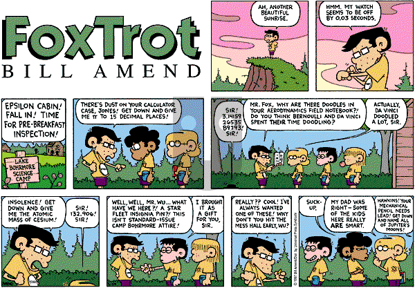 FoxTrot on Sunday June 29, 1997 Comic Strip
