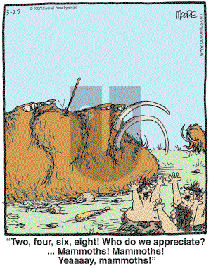 In the Bleachers - Tuesday March 27, 2007 Comic Strip