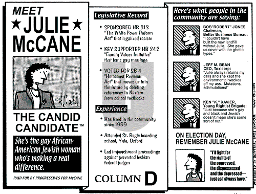 Ted Rall on Sunday January 2, 2000 Comic Strip