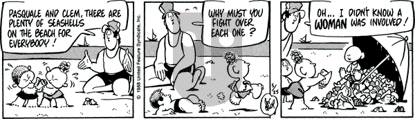 Rose is Rose on Wednesday May 25, 1988 Comic Strip