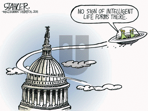 Jeff Stahler - Sunday July 31, 2011 Comic Strip