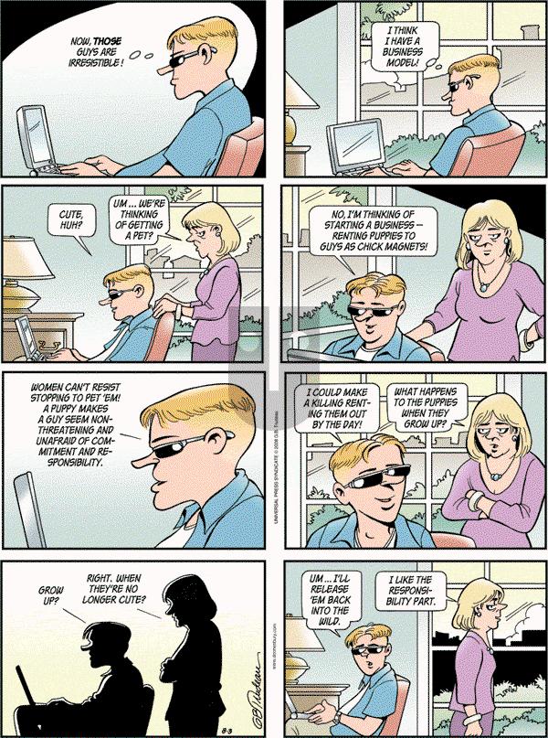 Doonesbury - Sunday August 3, 2008 Comic Strip