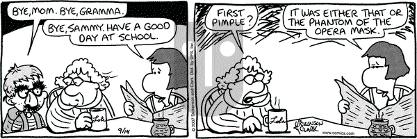 Lola on Friday September 14, 2007 Comic Strip