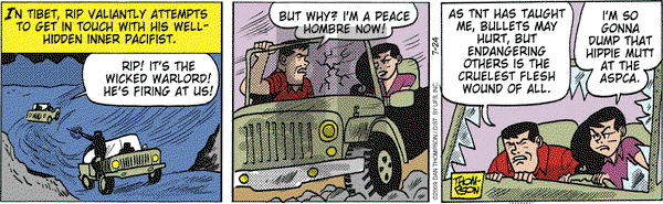 Rip Haywire on Friday July 24, 2009 Comic Strip