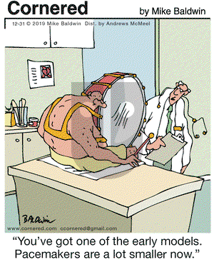 Cornered on Tuesday December 31, 2019 Comic Strip