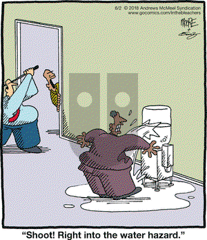 In the Bleachers on Saturday June 2, 2018 Comic Strip