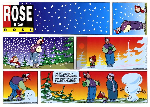 Rose is Rose on Sunday December 29, 1996 Comic Strip