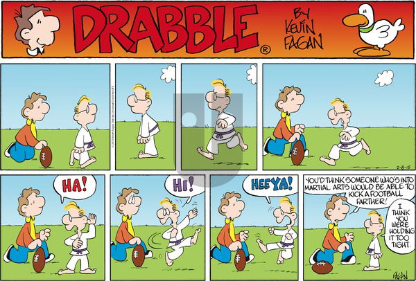 Drabble on Sunday February 8, 2015 Comic Strip