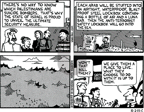Ted Rall on Monday October 6, 2003 Comic Strip