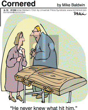 Cornered on Saturday August 19, 2006 Comic Strip