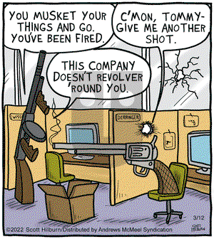 The Argyle Sweater - Saturday March 12, 2022 Comic Strip