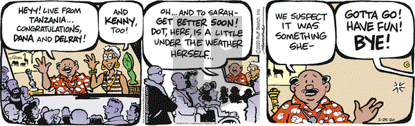 JumpStart on Tuesday February 25, 2020 Comic Strip