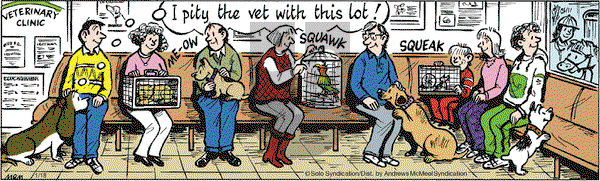 Fred Basset on Friday January 18, 2019 Comic Strip