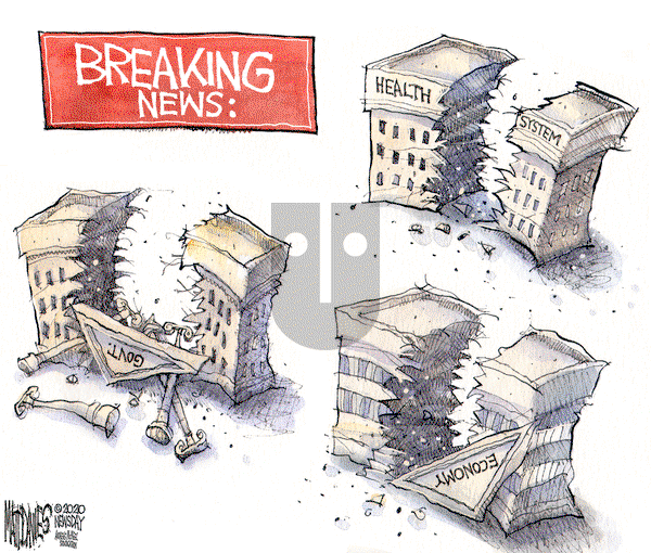 Matt Davies on Friday March 27, 2020 Comic Strip