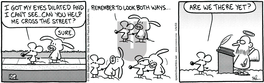 Pearls Before Swine - Monday January 6, 2003 Comic Strip